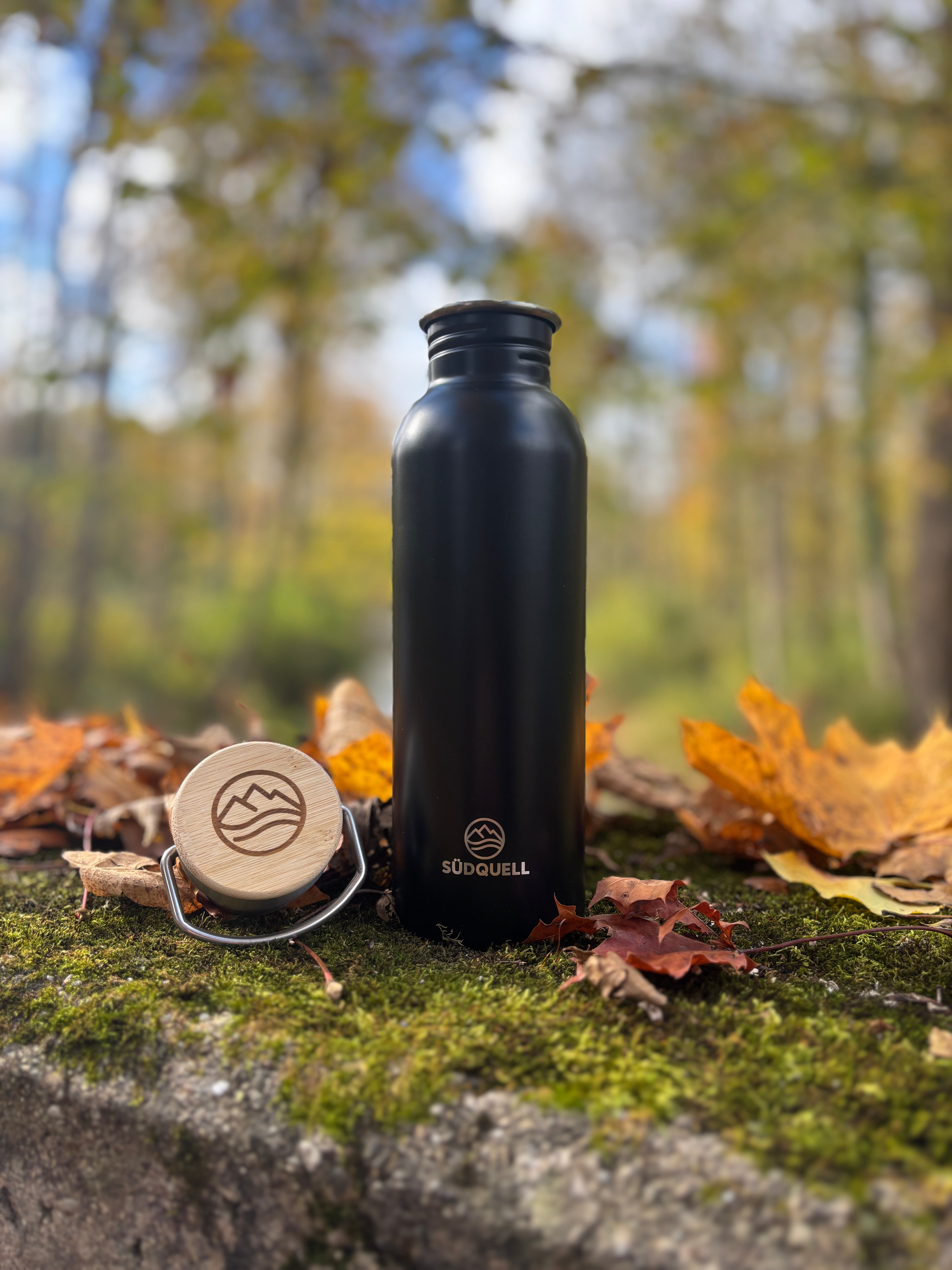 Südquell Edelstahl-Trinkflasche 700 ml – nachhaltige, BPA-freie Wasserflasche für Alltag und Outdoor